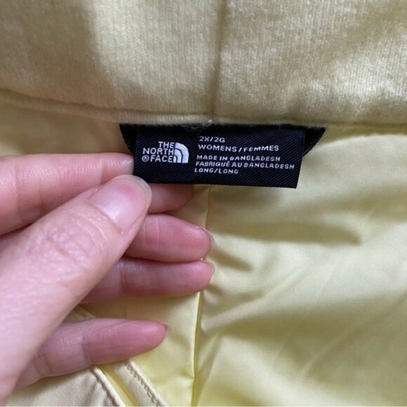 NWT The North Face Freedom Insulated Ski SnowPants Sunshine Yellow Women’s Sz 2X - Picture 15 of 16